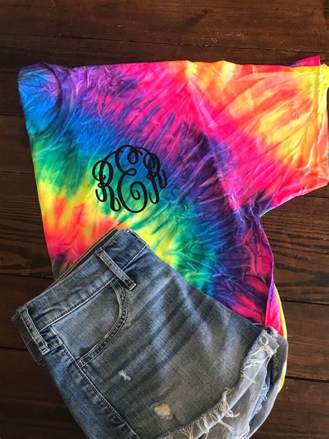 Tie Dye Monogram Shirt 